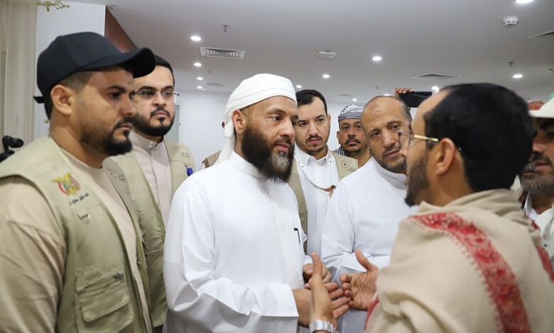 وزير الاوقاف والارشاد يتفقد اوضاع الحجاج في مكة المكرمة