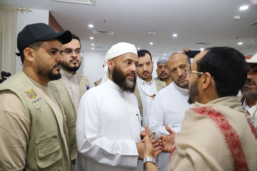 وزير الاوقاف والارشاد يتفقد اوضاع الحجاج في مكة المكرمة