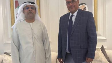وزير التخطيط والتعاون الدولي يبحث مع السفير الإماراتي آفاق التعاون المشترك