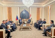 وزير الخارجية يلتقي المبعوث الخاص للرئيس الروسي للشرق الاوسط وأفريقيا