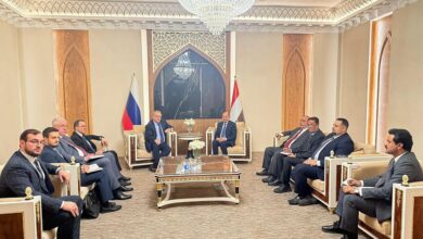 وزير الخارجية يلتقي المبعوث الخاص للرئيس الروسي للشرق الاوسط وأفريقيا