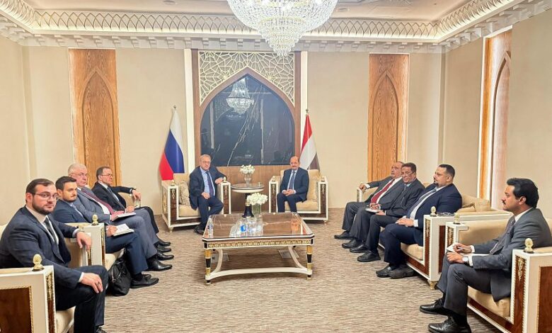 وزير الخارجية يلتقي المبعوث الخاص للرئيس الروسي للشرق الاوسط وأفريقيا