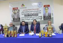 وزير الشباب والرياضة يكرم الطلاب الفائزين في المسابقات الرياضية بالجامعة الألمانية بعدن