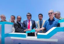 وضع حجر الاساس لمشروع بناء مركز البابطين الصحي بمدينة عتق