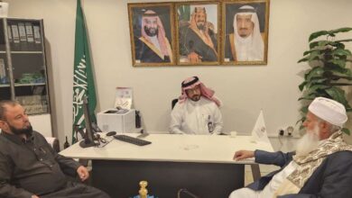 وفد مكتب شؤون حجاج اليمن يطلع على ترتيبات استقبال الحجاج في المدينة المنورة