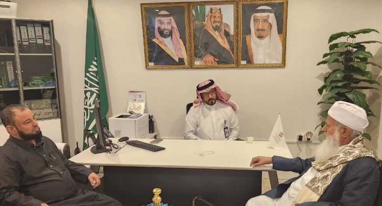 وفد مكتب شؤون حجاج اليمن يطلع على ترتيبات استقبال الحجاج في المدينة المنورة