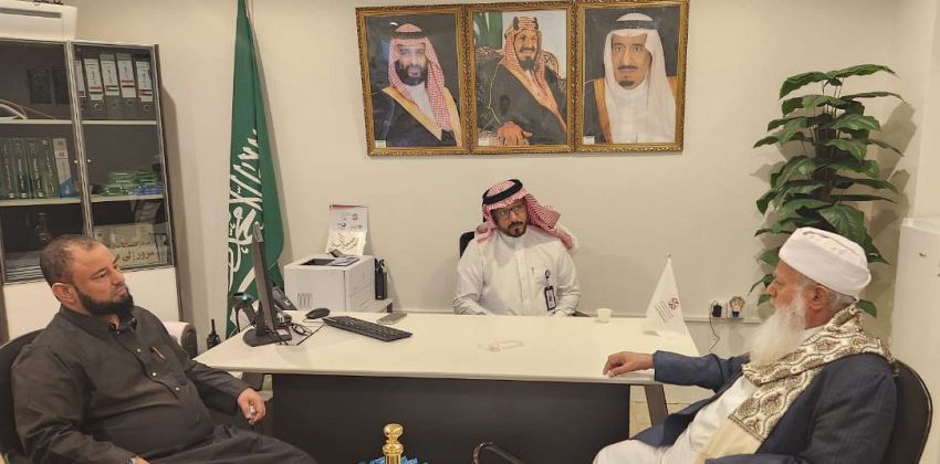 وفد مكتب شؤون حجاج اليمن يطلع على ترتيبات استقبال الحجاج في المدينة المنورة