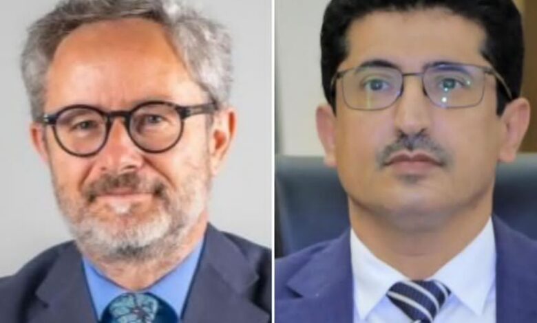 وكيل وزارة الخارجية يبحث مع سفير الاتحاد الأوروبي تعزيز التعاون المشترك