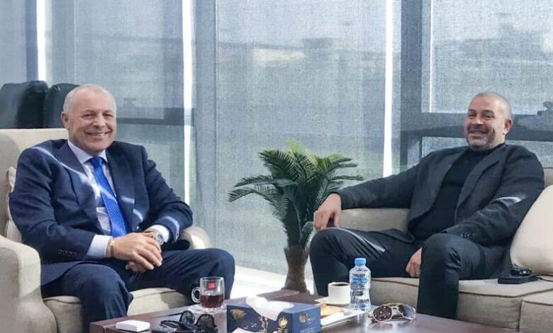 أحمد دياب وهاني أبو ريدة