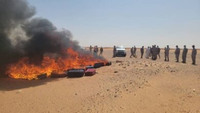 أمن وحماية منفذ الوديعة الحدودي يضبط أكثر من 5ر1 مليون قرص مخدر