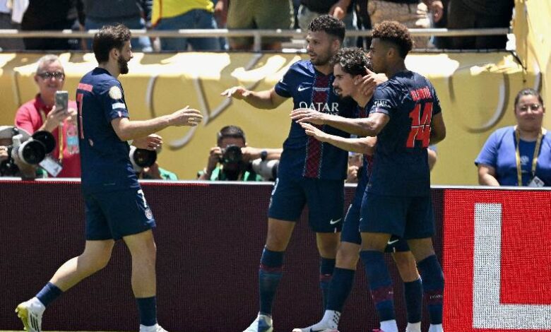 باريس سان جيرمان ضد أتلتيكو مدريد