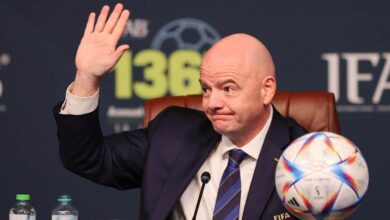  جياني إنفانتينو، رئيس الاتحاد الدولي لكرة القدم «فيفا»