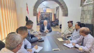اجتماع في تعز يناقش الإجراءات اللازمة لإنهاء أزمة الغاز