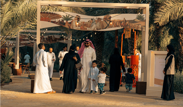 الدرعية تحتفي بعيد الأضحى مع الأهالي والزوّار
