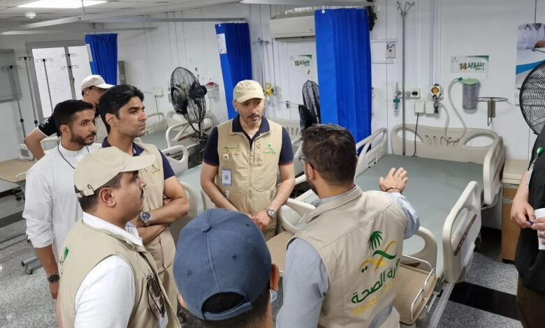 المنظومة الصحية تُكثف جهودها لمواجهة الإجهاد الحراري خلال مناسك الحج