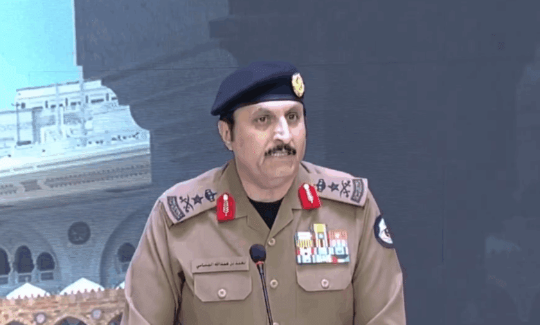 مدير الأمن العام: إعادة أكثر من 205 ألف مقيم لايحملون تصريح حج
