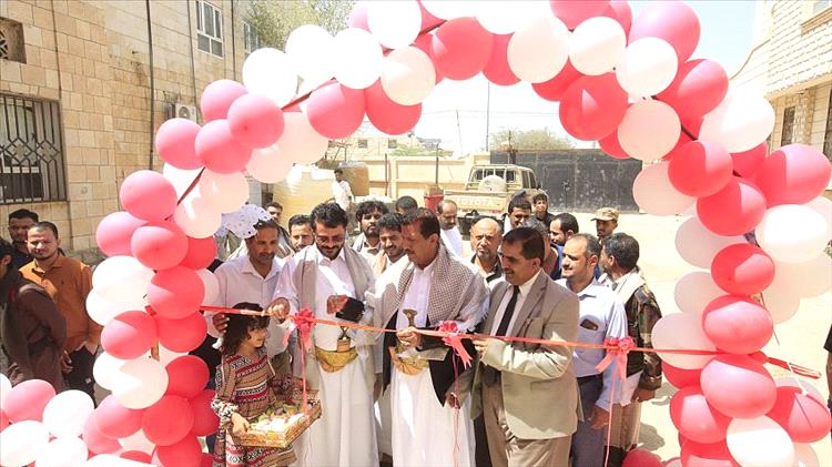 افتتاح مبنى الطوارئ وسكن الاطباء بمستشفى الشهيد للأمومة والطفولة بمأرب