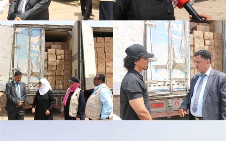 الدائرة الطبية لقوات المجلس الانتقالي تدشن توزيع محاليل وريدية للمراكز الطبية