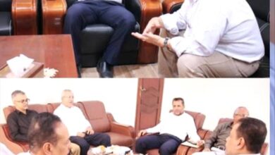 الزامكي يتفقد الانضباط الوظيفي بعدن ويشيد بأداء المؤسسات الخدمية