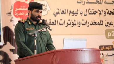 العميد بن حبيش: نعلنها حرباً مفتوحة على المخدرات ولن نرحم من تسوّل له نفسه العبث بأمن الوطن