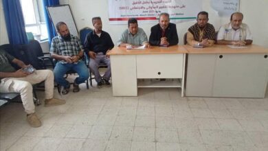 القادري يفتتح الدورة التدريبية للطفل الكفيل على منهجية التغيير السلوكي والاجتماعي SBCC بخنفر