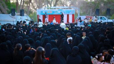 القطن تختتم فعاليات العيد الفرائحية بمهرجان العيد فرحة الثالث ..
