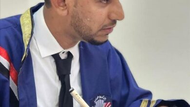 الماجستير بامتياز في التاريخ القديم للباحث علي بامقيشم