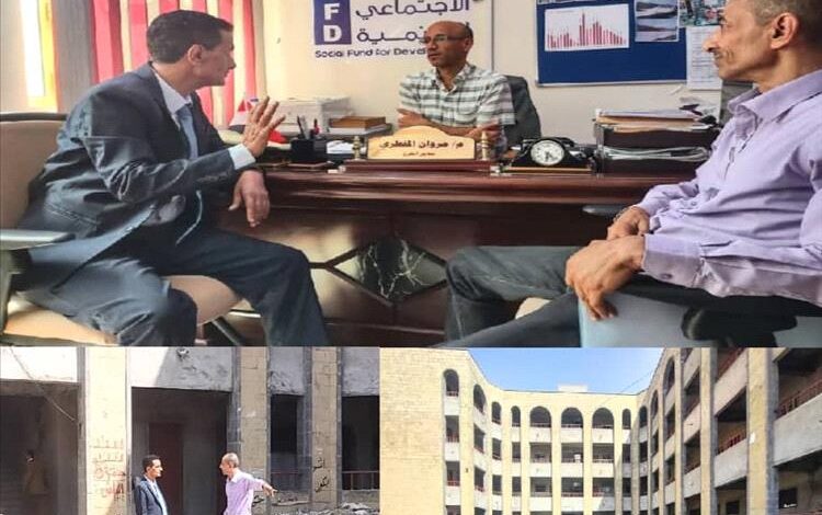 المشمر يؤكد: استئناف العمل بمجمع 22 مايو التعليمي بعُصيفرة عقب عيد الأضحى