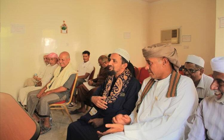 الهيئة الحضرمية لإصلاح ذات البين تعقد اللقاء التعريفي بالشخصيات الاجتماعية والحقوقية