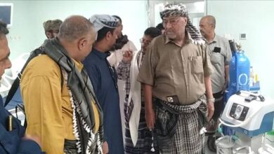 الوكيل جرفوش يقوم بزيارة عيدية إلى هيئة مستشفى الرازي