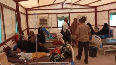 انتشار مُقلق للكوليرا في لودر بأبين وتسجيل 7 حالات وفاة