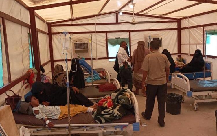 انتشار مُقلق للكوليرا في لودر بأبين وتسجيل 7 حالات وفاة