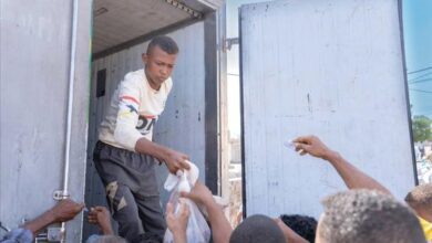 بتمويل بيت الزكاة الكويتي.. مؤسسة إثراء للتنمية توزع أضاحي العيد بشقرة أبين