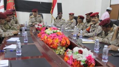 برئاسة اللواء الجعيملاني.. قيادة المنطقة العسكرية الأولى تناقش الخطة الأمنية والاستعدادات لعيد الأضحى