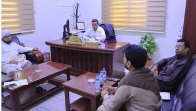 بن طالب : عقدنا لقاء مع مدير مؤسسة الكهرباء بالوادي لإيضاح الموقف الإيجابي خلال الأزمة الأخيرة