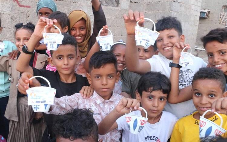 توزيع عيدية بسمة عيد ٦ في البريقة للعام الرابع على التوالي