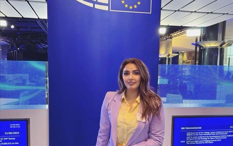 رئيسة الائتلاف الوطني للنساء المستقلات تطلق حملة مناصرة من بروكسل لإطلاق سراح المعتقلين في السجون الحوثية
