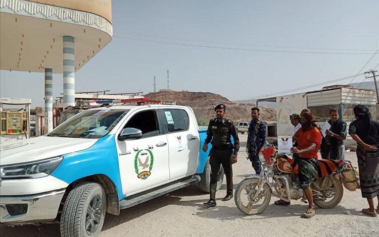 شرطة مديرية الروضة تطلق حملة لمكافحة المخدرات تستهدف توعية الشباب