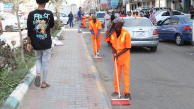 صندوق النظافة في البريقة ينفذ حملة نظافة واسعة بمدينة إنماء