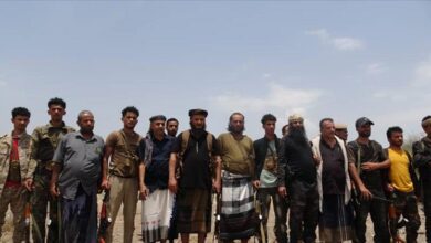 قيادة الوية المغاوير بالساحل الغربي تزور اللواء الثاني مغاوير بالضالع