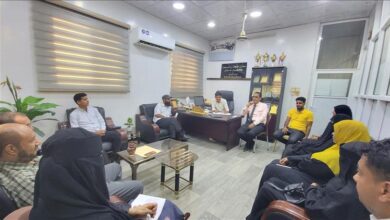 لجنة الاعتماد الاكاديمي في كلية اللغات والترجمة جامعة عدن تعقد اجتماعها الدوري