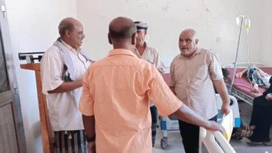 لحج.. الأمين العام للمجلس المحلي ومدير الصحة يتفقدان مستشفى الشط والوحدة الصحية بالمضاربة
