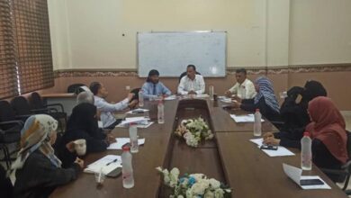 مجلس كلية العلوم الإدارية جامعة عدن يعقد اجتماعه الدوري لشهري مايو / يونيو 2025م
