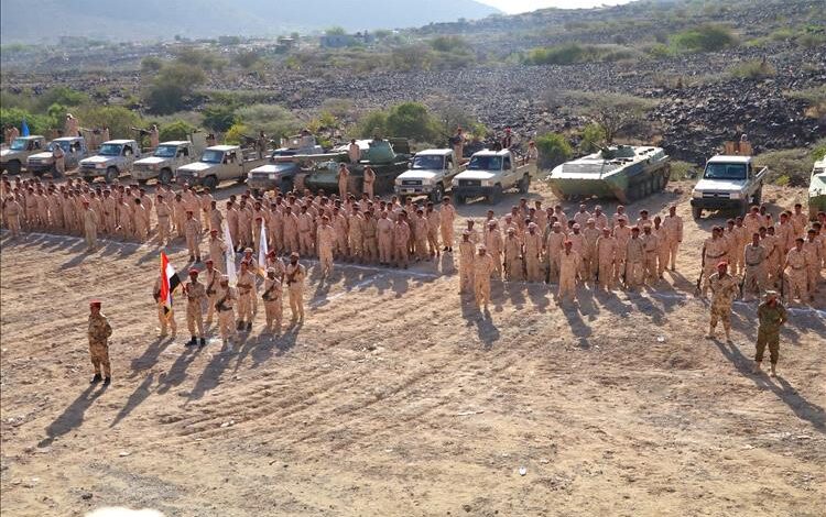 محور أبين العملياتي يبارك مبادرة فتح طريق عقبة ثرة ويؤكد استمراره في أداء مسؤولياته الوطنية