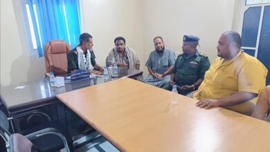 مدير أمن مديرية الشحر يطلع على الترتيبات النهائية لإقامة الزواج الجماعي الخيري بمديرية الشحر