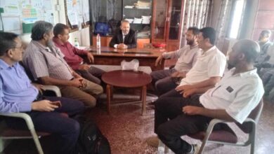 مدير صحة أبين يطلق برنامج عمل جديد مع مدراء الادارات بالمكتب ومنسقي البرامج