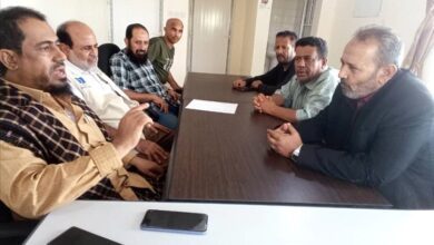 مدير عام مكتب الصحة بأبين يزور مركز دحر الملاريا والمركز الصحي بالمخزن مديرية خنفر