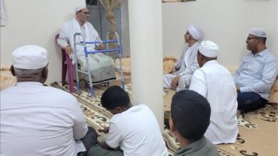 مسجد الرحمن ينظم العواد السنوي وزيادة كبار السن والمقعدين في البيوت