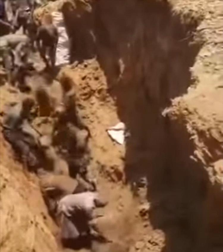 مصرع 7 مواطنين تحت أنقاض جبل أثناء التنقيب عن الذهب في حجور بمحافظة حجة