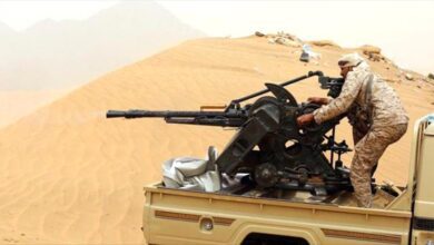 مواجهات عنيفة بين القوات الحكومية والحوثيين شرق الجوف